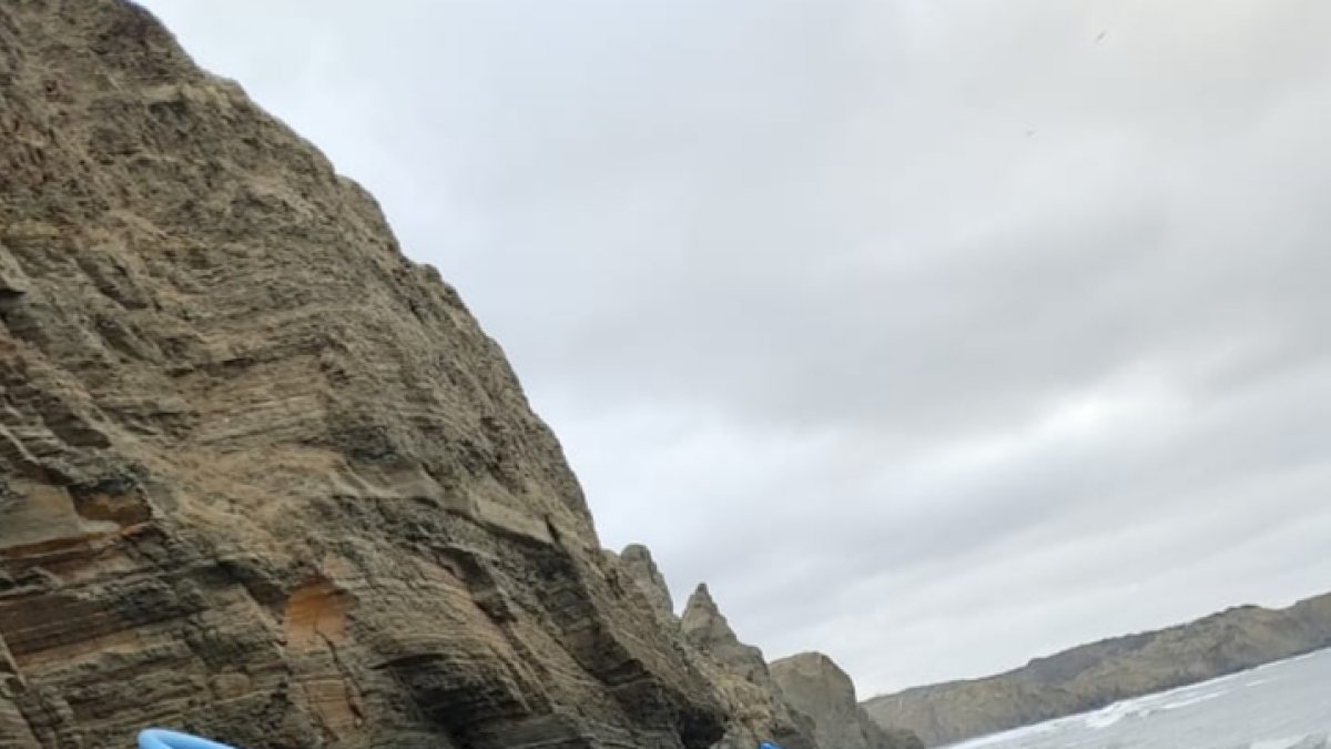 La embarcación estaba varada. No hubo tripulantes a bordo.