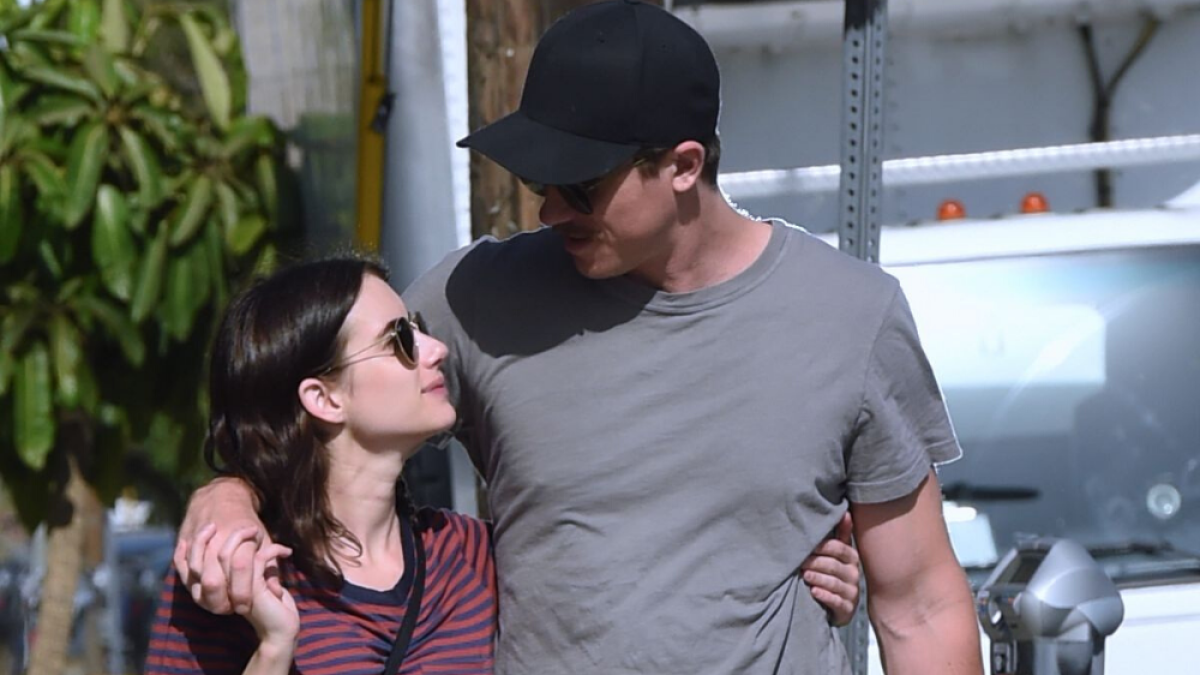 Emma Roberts y su novio Garrett Hedlund.