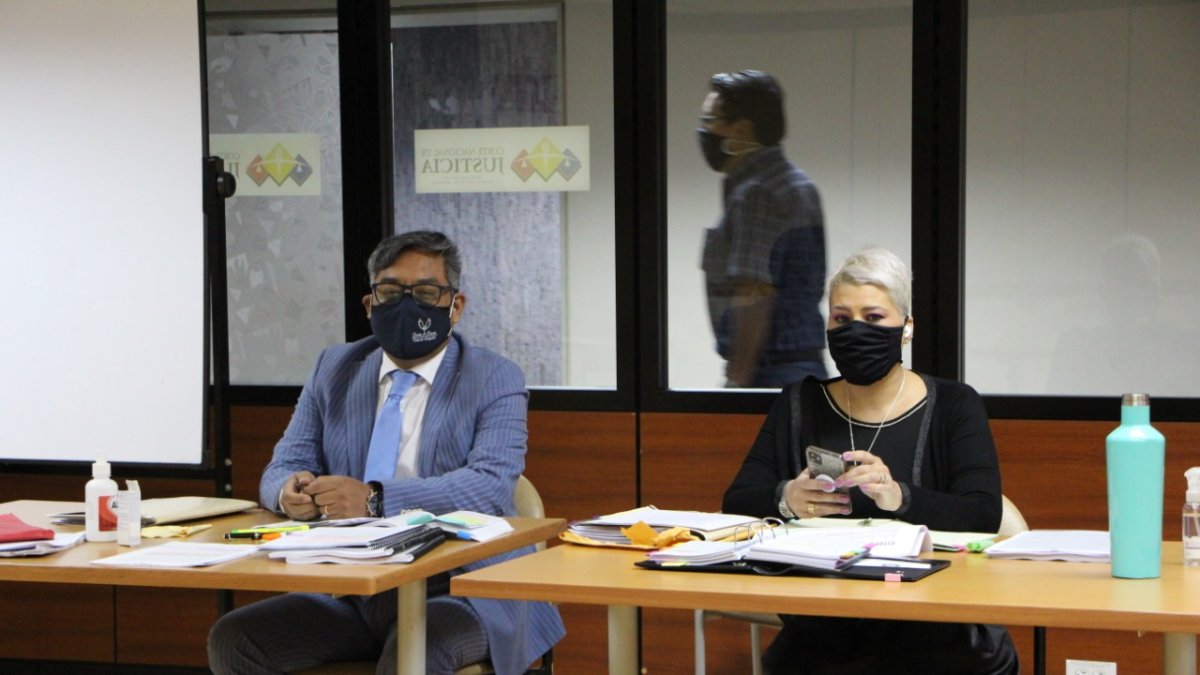 Lorena Grillo defiende al expresidente de la Corte de Guayas, Gabriel Manzur.