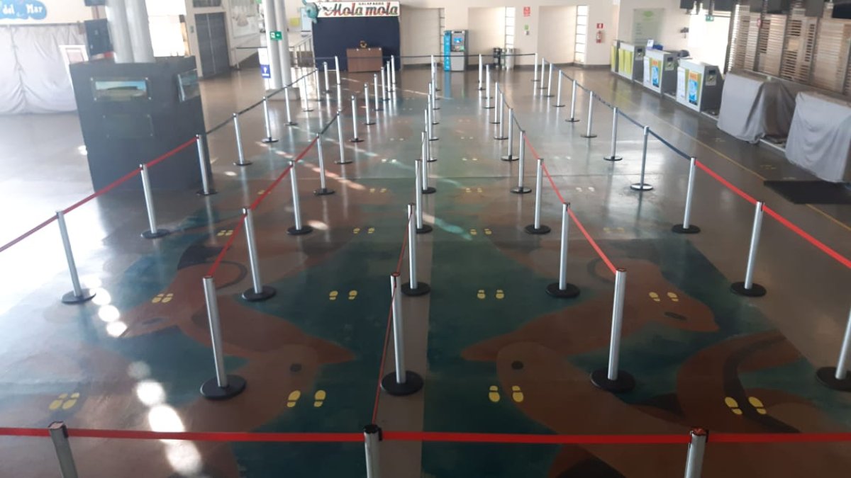 Por el Aeropuerto Ecológico de Galápagos, o aeropuerto de Baltra, ingresa cerca del 70% de turistas.