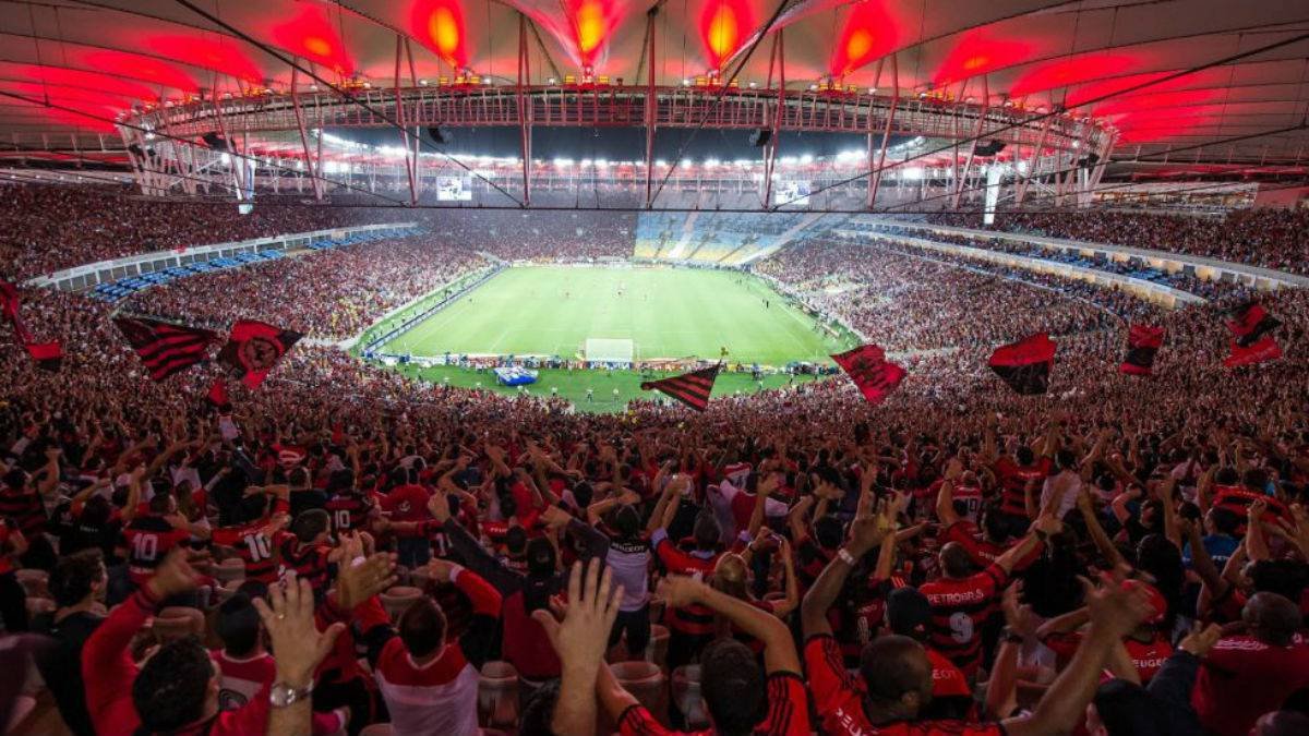 El Flamengo, el equipo más popular de Brasil, juega de local en Río de Janeiro.
