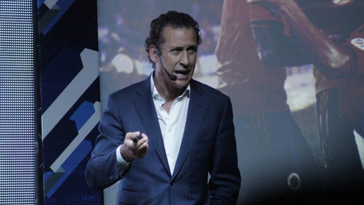 Jorge Valdano es considerado como uno de los referentes del fútbol mundial.