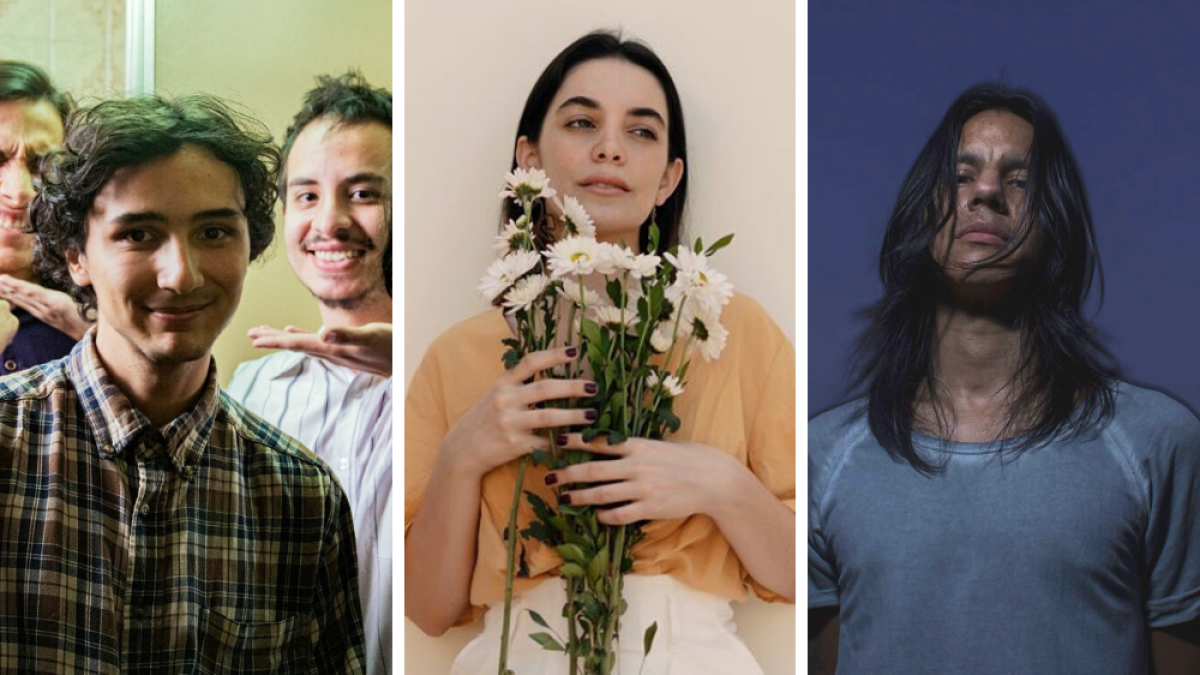 Lolabúm, Ceci Juno y Erick Mujica.