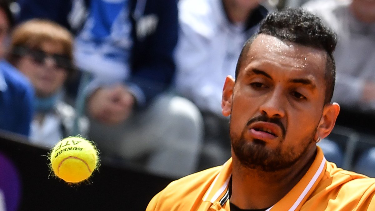 El tenista australiano Nick Kyrgios tuvo un fuerte cruce en la red social con el alemán Boris Becker.