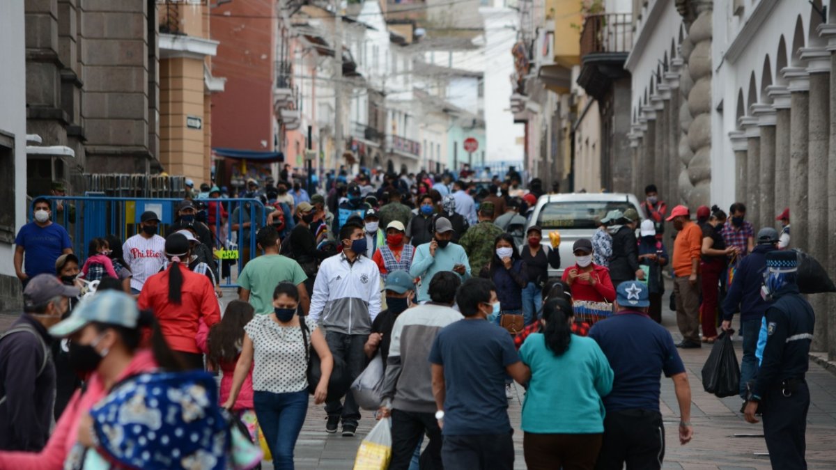 circulación masiva en Quito