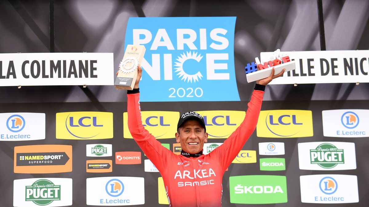 El ciclista colombiano Nairo Quintana afronta además este año un nuevo desafío al pasar a las filas del equipo Arkea Samsic. A inicios de temporada hizo la París-Niza