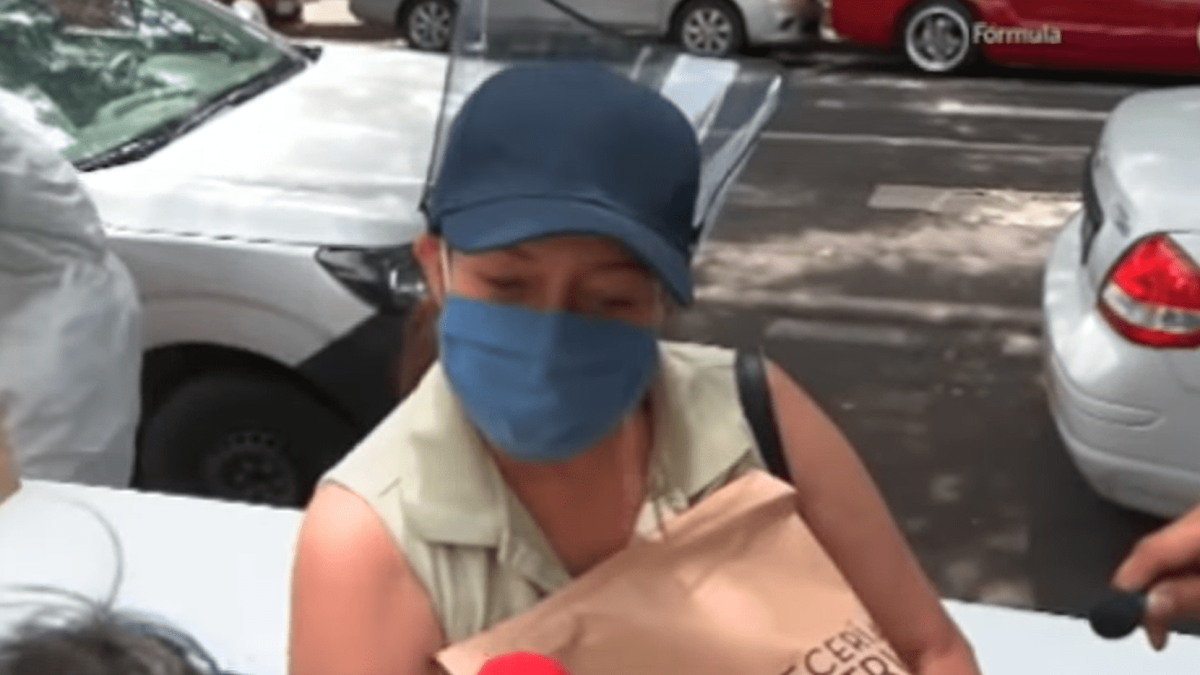 Diana Golden afirma que no le da vergüenza aceptar comida al estar sin trabajo.