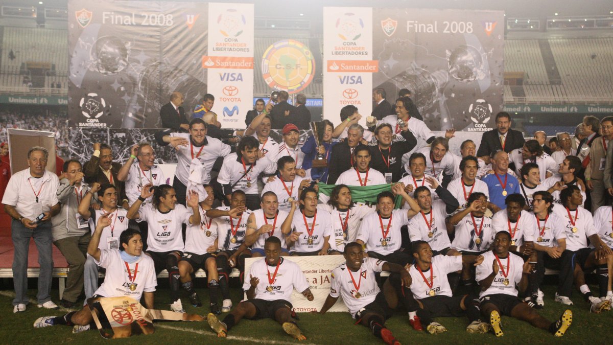 Liga de Quito venció al Fluminense de Brasil en aquella final de la Copa Libertadores.