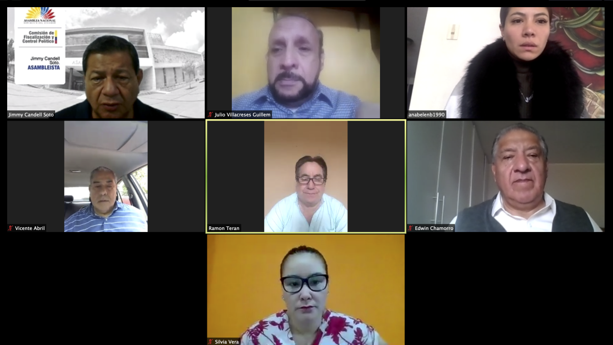 La subcomisión de Fiscalización recibió a los vocales de la Comisión Cívico Anticorrupción núcleo de Manabi