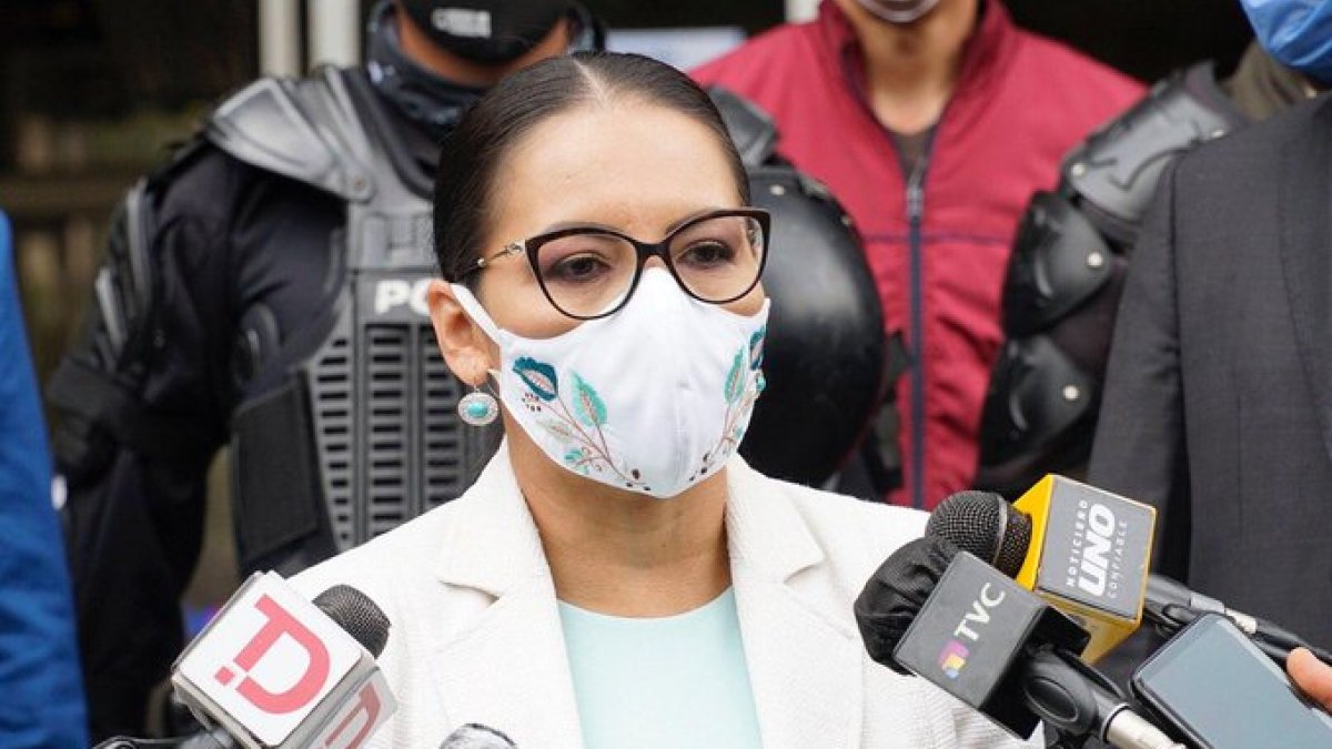 La presidenta del CNE aseguró que presentó toda la documentación que justifica la contratación de Luis Loyo.