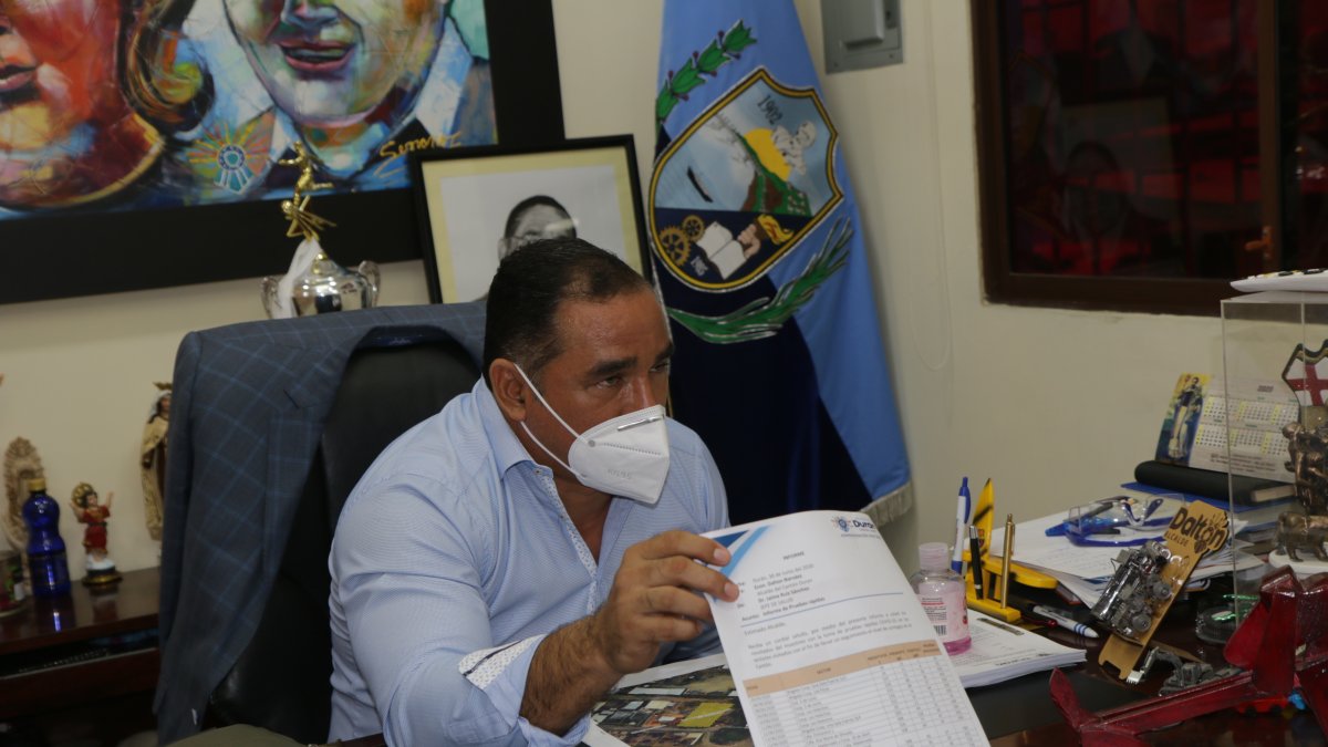 Dalton Narváez (socialcristiano) es alcalde de Durán desde mayo de 2019. )