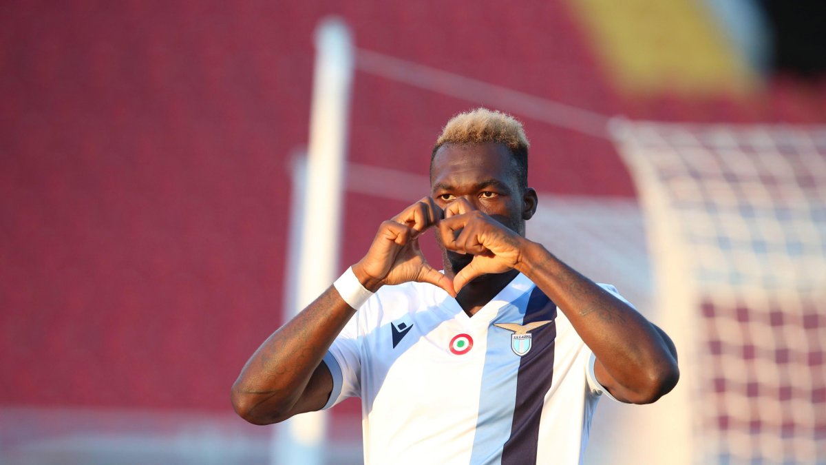 Felipe Caicedo celebra el gol que abrió el marcador la tarde de este martes 7 de julio.