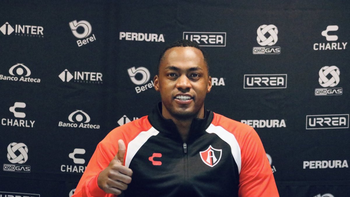 Renato Ibarra, volante ecuatoriano que llegó al Atlas tras no ser tomado en cuenta por el América.