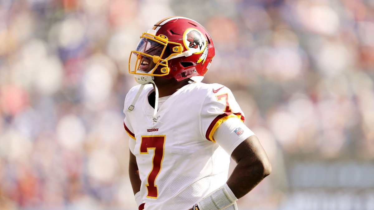 Dwayne Haskins es uno de los jugadores más destacados de los Washington Redskins.