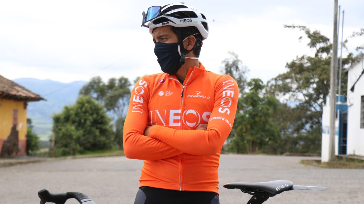 Richard Carapaz liderará al Ineos en el Giro de Italia que se realizará desde el 3 de octubre.