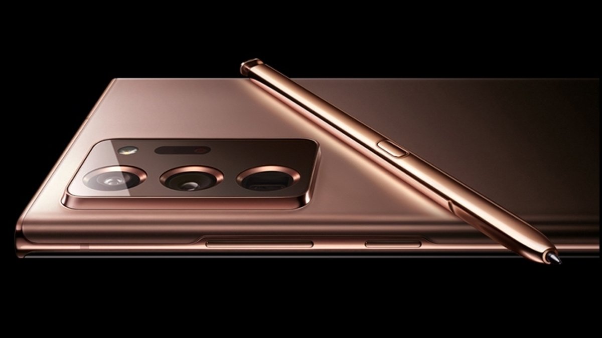 Las imágenes compartidas hasta el momento apuntan a que el Note 20 llegará en un nuevo color: Mystic Bronze.