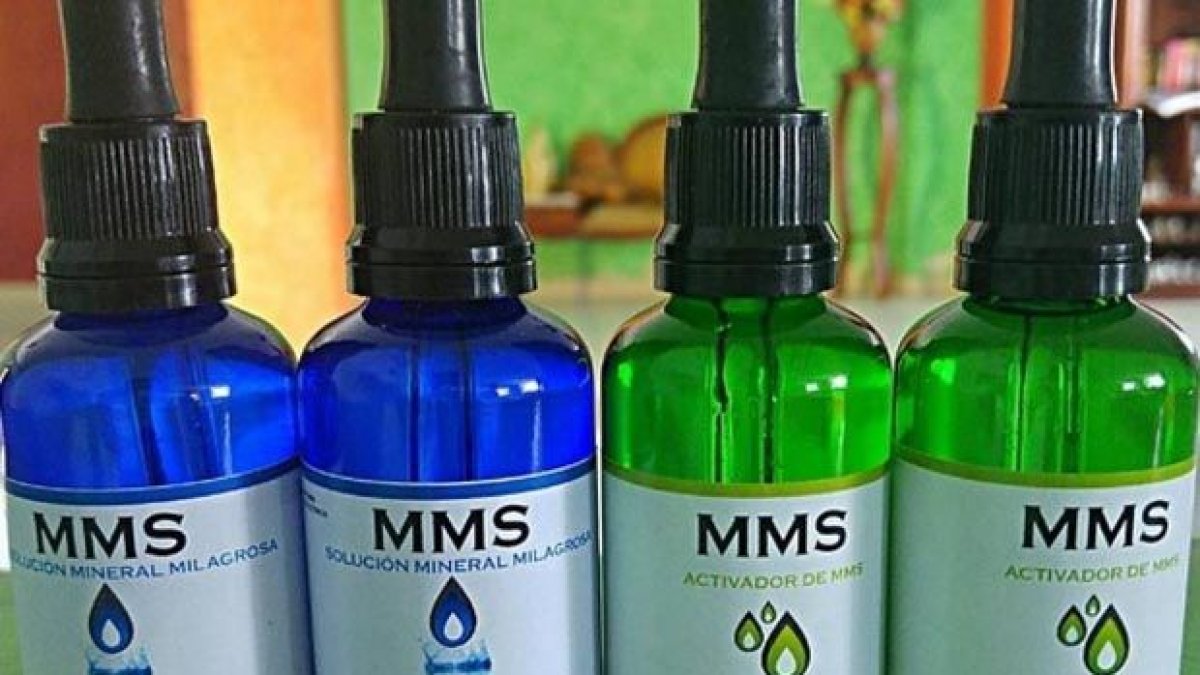 El consumo regular de clorito de sodio representa un riesgo para la salud.