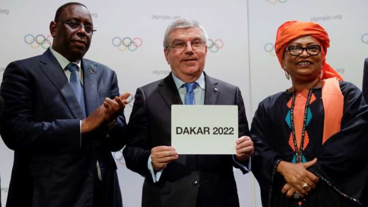 Los miembros del gobierno de Senegal y del COI anunciaron la sede de Dakar en Argentina, cuando se disputaron los Juegos Olímpicos de la Juventud 2018.