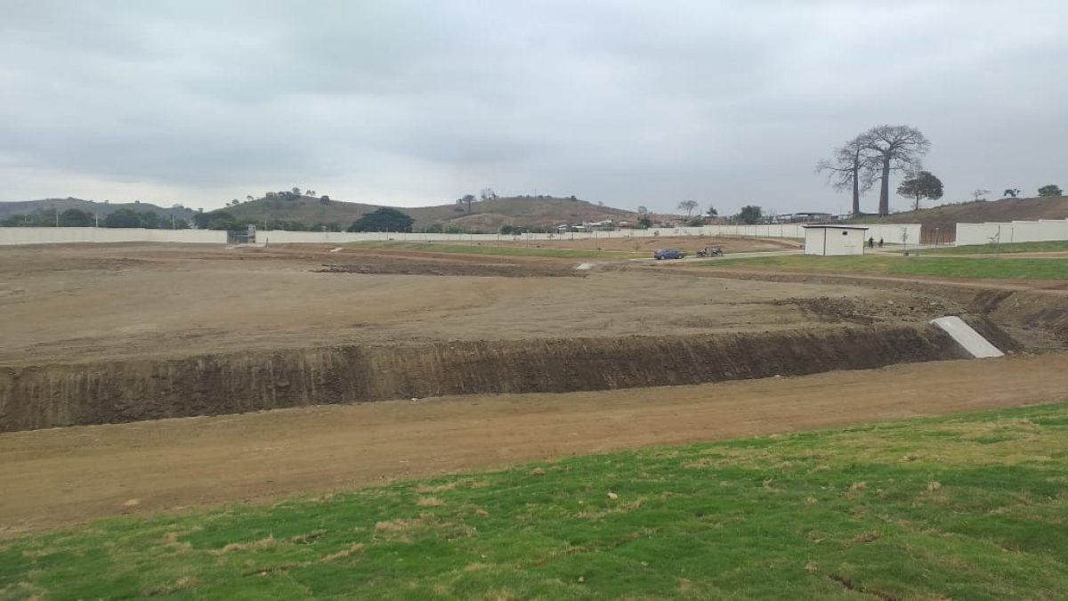 Obra. Este miércoles 15 de julio fueron entregados 2.000 túmulos.