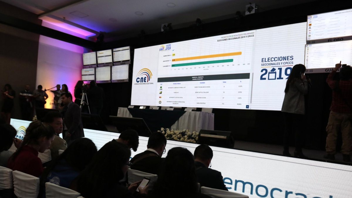 La auditoria cuestiona la caída de casi 24 horas que tuvo la página web del CNE en la que se informaba el desarrollo del conteo de votos.