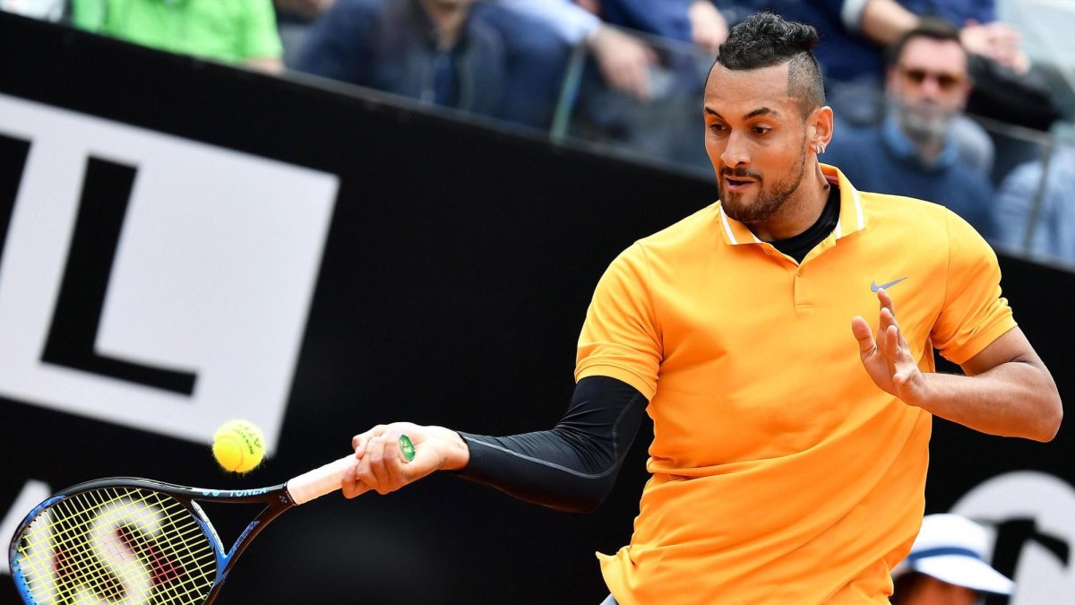 Nick Kyrgios no ve las pistas de tenis desde hace dos meses cuando empezó a sentir molestias.