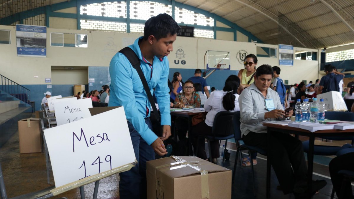 El CNE llamó a los integrantes de las JRV para que cobren su compesanción por jornadas democráticas, en su mayoría son universitarios.