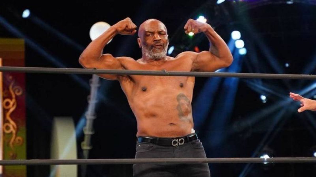 Mike Tyson se puso nuevamente en forma para un combate donde se llevará diez millones de dólares.