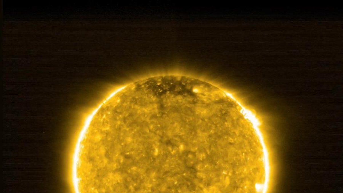 La ESA ha revelado las imágenes captadas por la sonda espacial, Solar Orbiter.