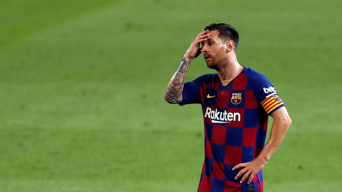 Lionel Messi fue muy crítico con el nivel presentado por el Barcelona en esta temporada.