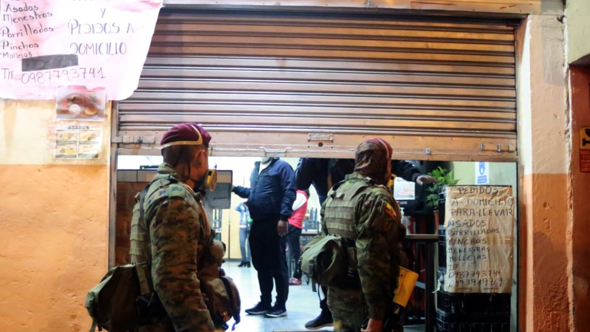 Iniciaron los operativos militares en Quito