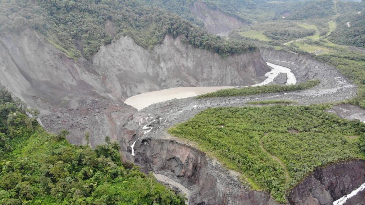 El incidente se registró a la altura del río Alto Coca.