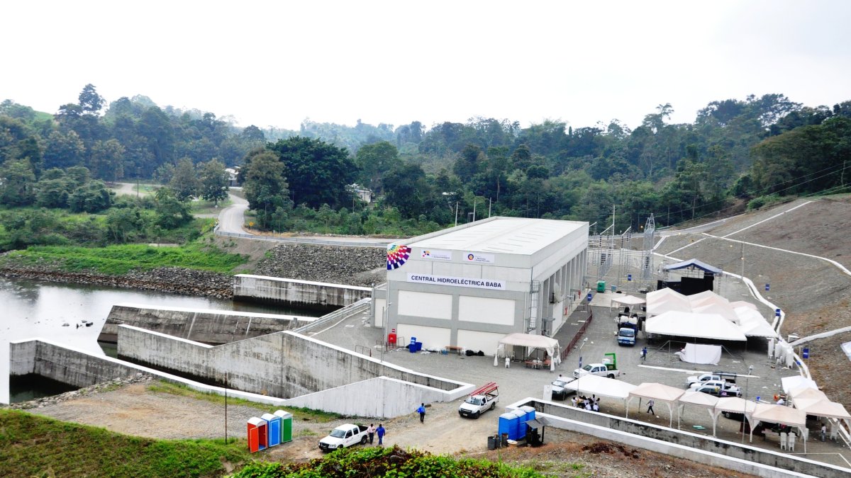 El Proyecto Multipropósito Baba, ubicado en la provincia de Los Ríos, fue ejecutado entre 2006 y 2013.
