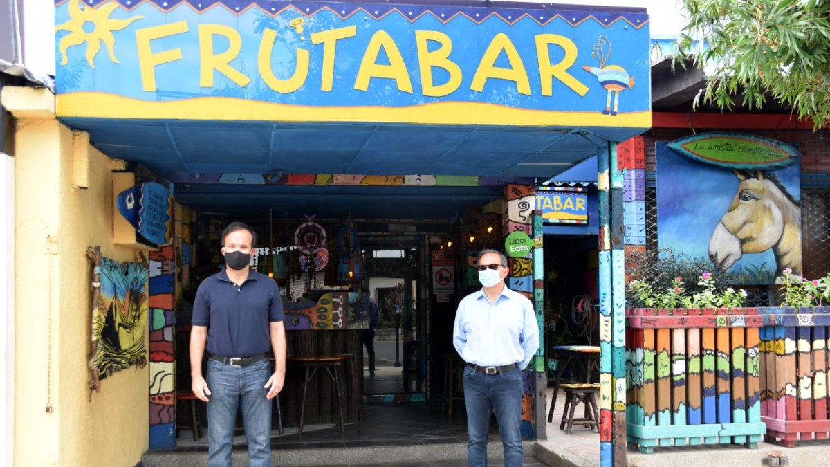 Fabrizio Semiglia, presidente de FrutaBAR, uno de los primeros beneficiarios de Reactívate Ecuador.