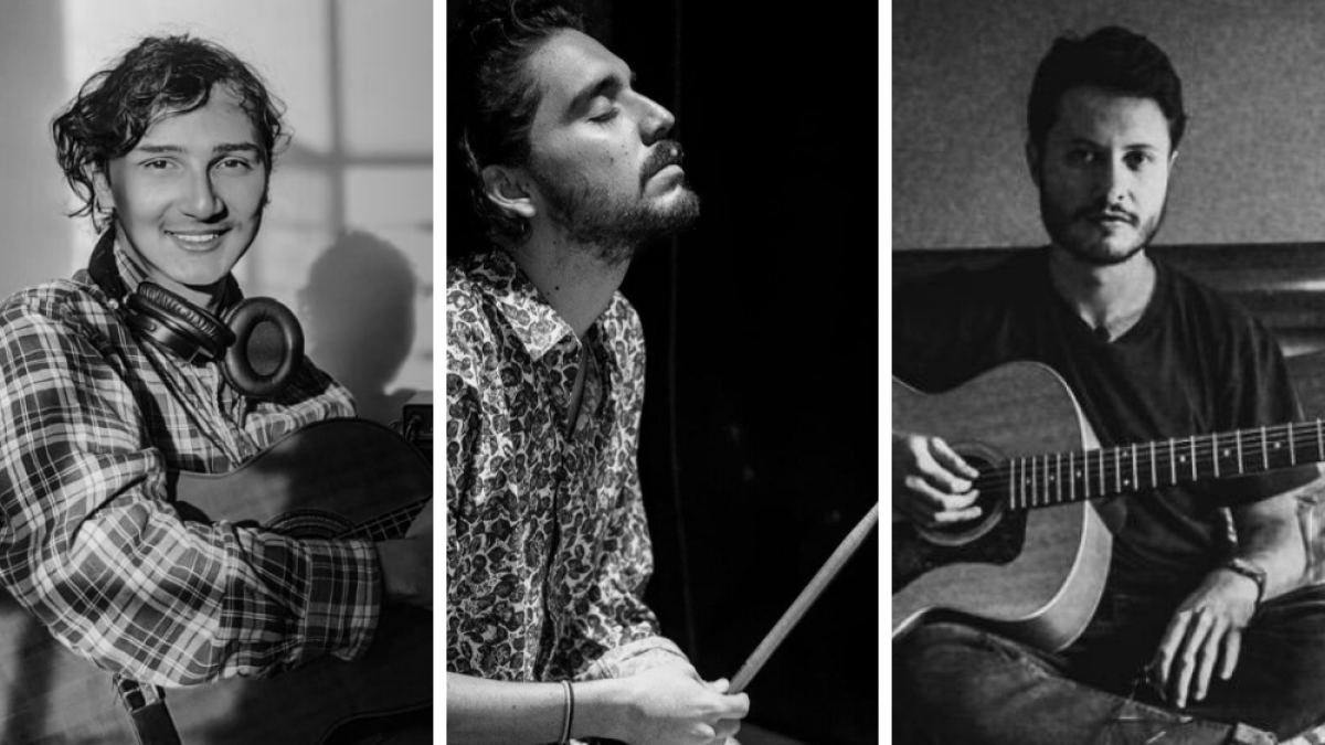 Pedro Bonfin, Pedro Ortiz y Mauro Samaniego.