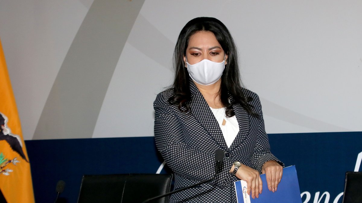 La presidenta del Consejo de la Judicatura, María del Carmen Maldonado.