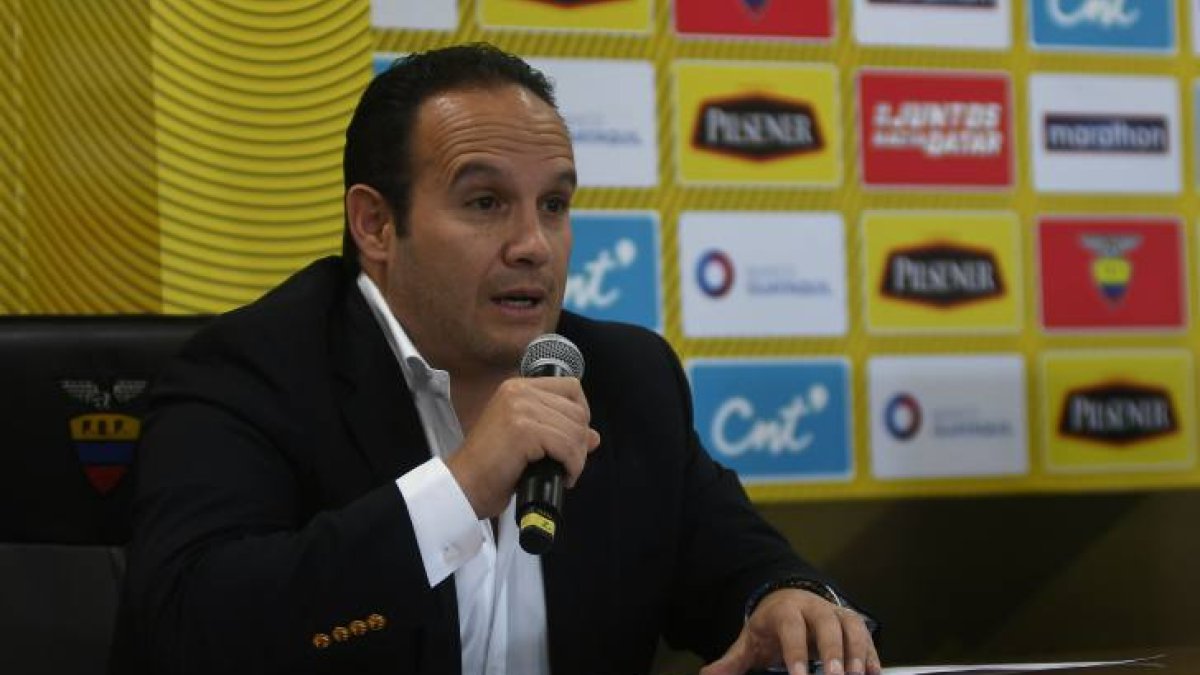 Francisco Egas tuvo una rueda de prensa virtual en la que habló de varios temas.