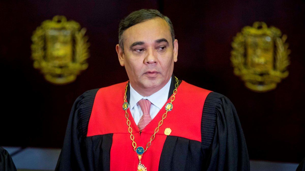 Presidente del Tribunal Supremo de Justicia de Venezuela, Maikel Moreno.