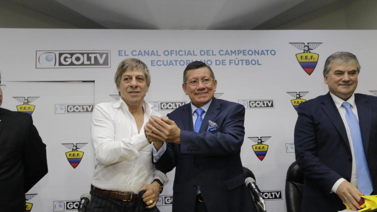 Paco Casal (i), dueño de GolTV, estaba siendo investigado por la periodista María Soledad Reyes.