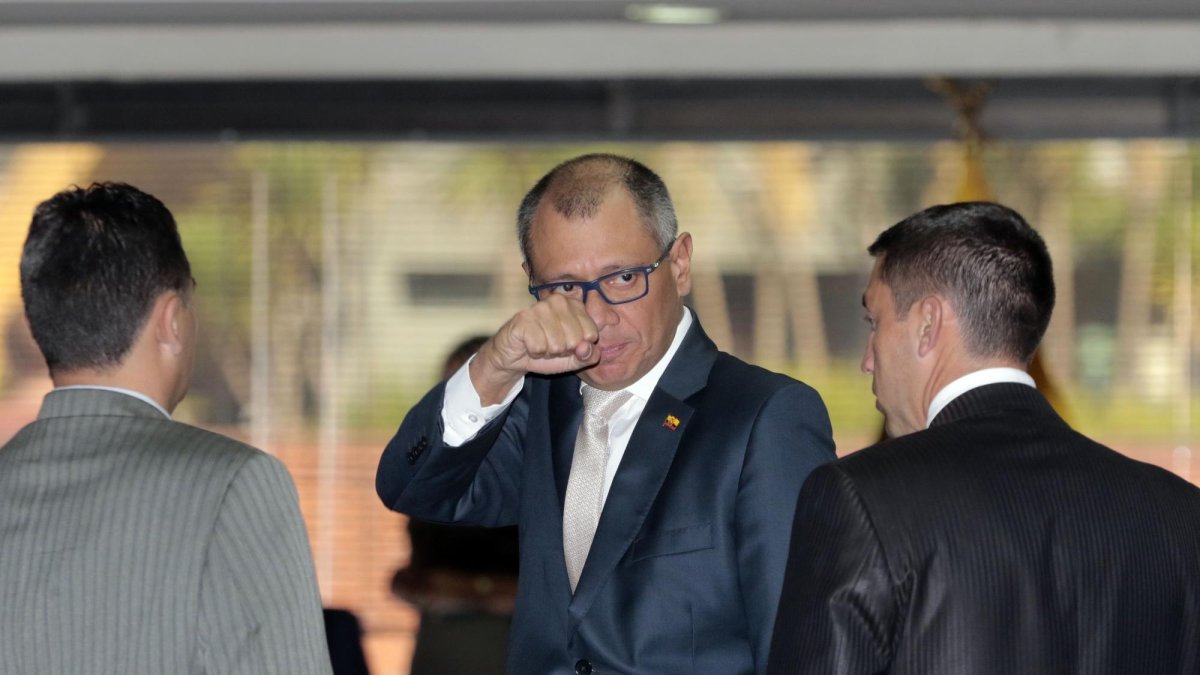 Caso. El exvicepresidente Jorge Glas tiene tres condenas por corrupción.