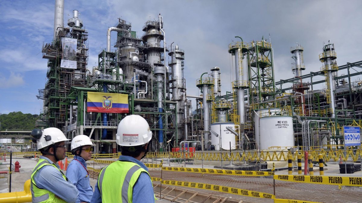 La refinería de Esmeraldas produce el derivado que se compró de forma anticipada en 2016.