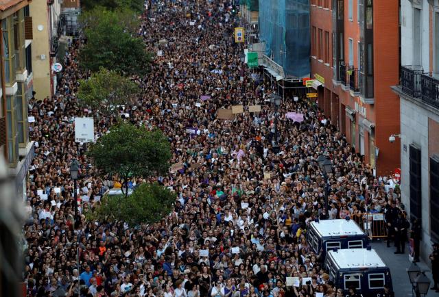 Condena Por Abuso Sexual Y No Por Violacion Genera Fuerte Rechazo En Espana