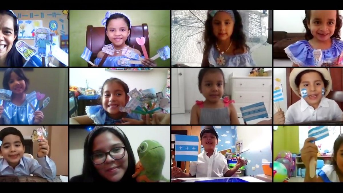 Los estudiantes de Copol utilizan las plataformas virtuales para rendir homenaje a Guayaquil