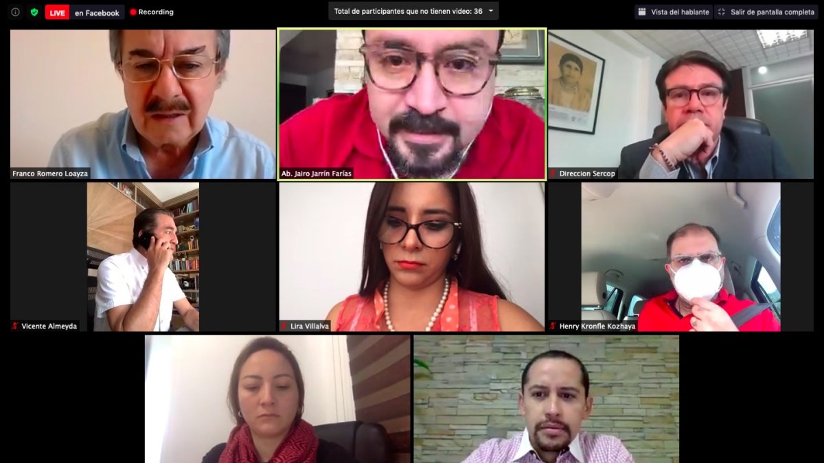 La Comisión de Régimen Económico recibió al director del Sercop, Juan Aguirre