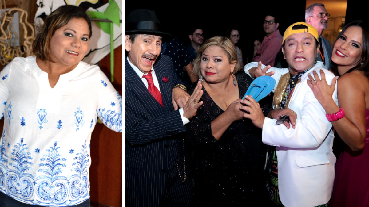 Miriam Murillo junto a sus compañeros de reparto.