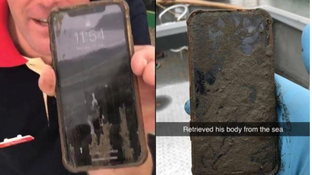 Imágenes del iPhoneX recuperado.