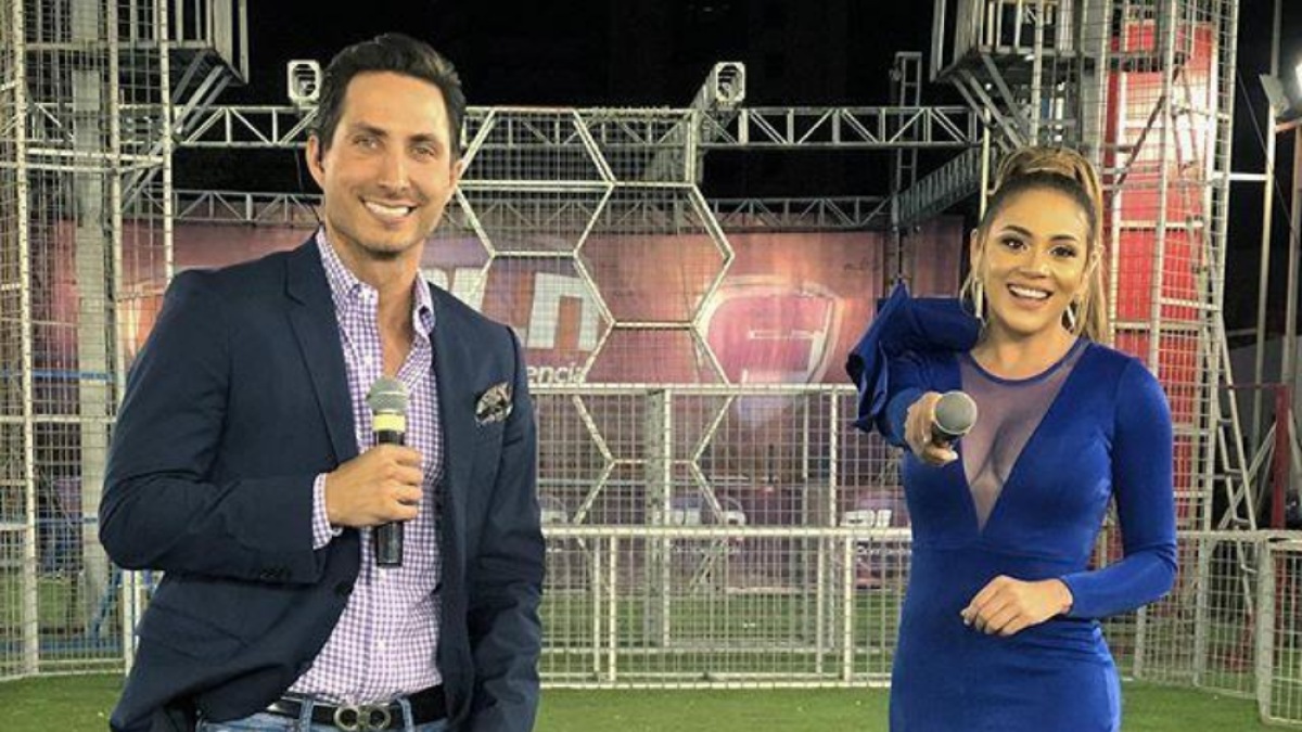 Eduardo Andrade y Ángela Orellana son los animadores del reality de la noche.