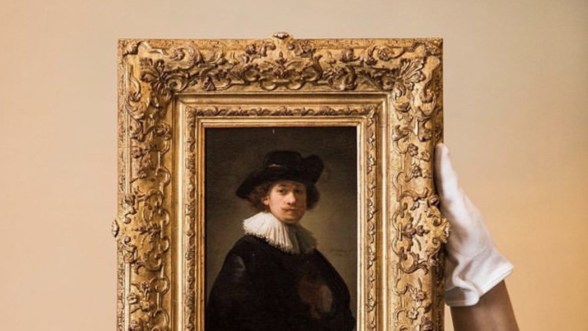 Uno de los autorretratos de Rembrandt ha sido subastado en 18 millones de dólares.