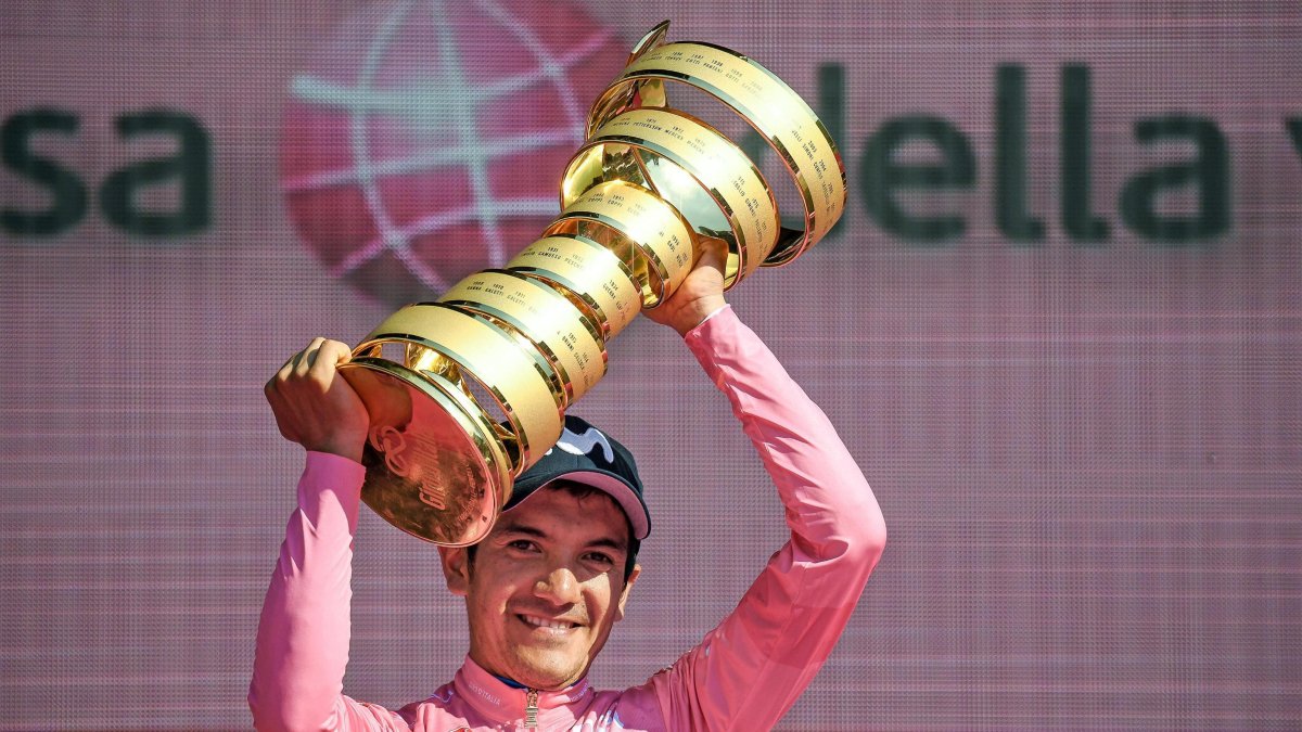 Richard Carapaz es el campeón vigente del Giro de Italia, cuya edición 103 iniciará el 3 de octubre.
