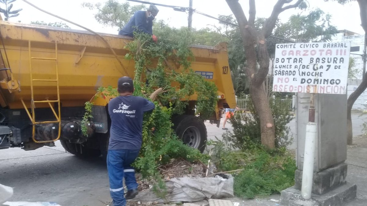 Hecho. Los trabajos se realizaron la tarde de este jueves 30 de julio.
