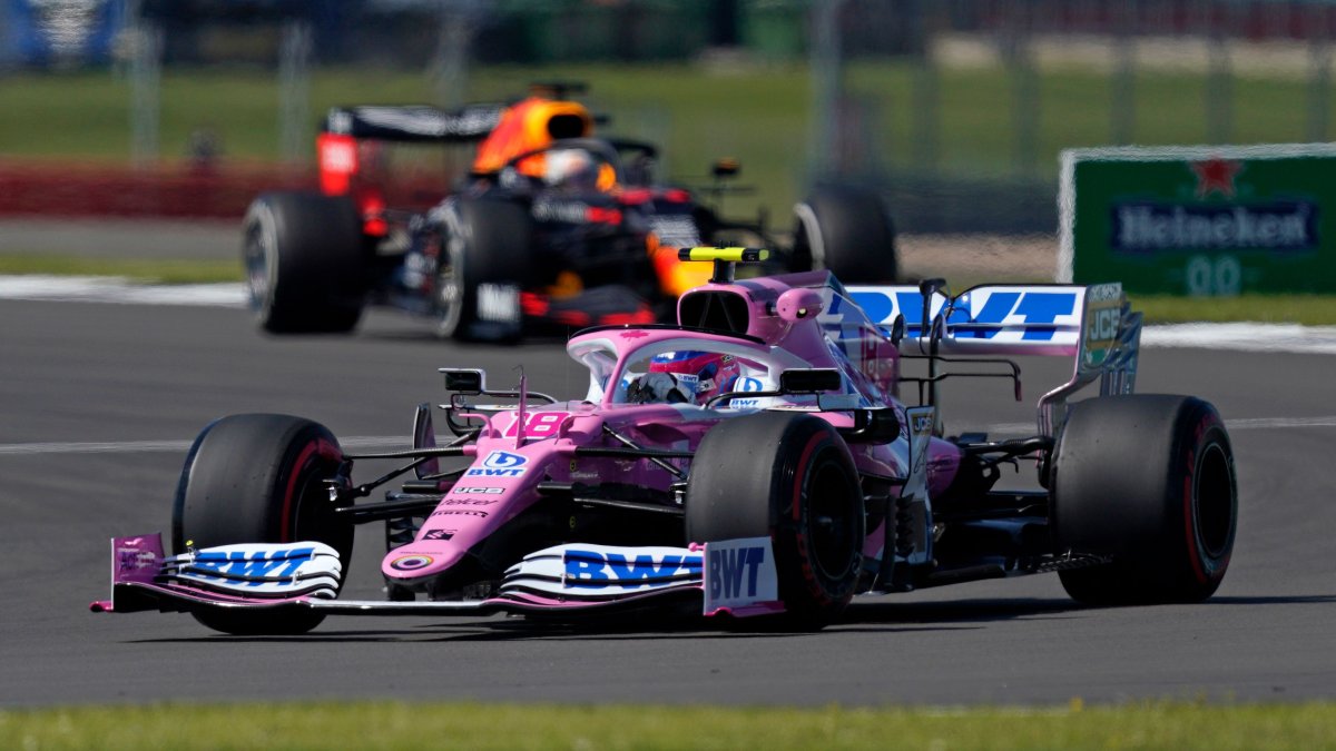 Lance Stroll estuvo inmejorable en los entrenamientos. Es candidato a la pole del sábado.